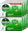 Dettol Original Germ Protection Bathing Soap Bar(8 x 125 g)