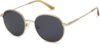 VINCENT CHASE by Lenskart Round Sunglasses(For Men & Women, Grey)