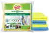 Scotch-Brite Multipurpose Wipe (40cm X 40 cm, 340 GSM) Wet and Dry Microfiber Cleaning Cloth(4 Units)