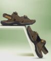 WOODLAND Men Sandals(Brown , 7)