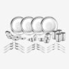 Pigeon Pack of 42 Stainless Steel Dinner Set(Steel)