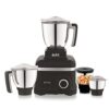 Echt RP 10s Mixer Grinder 1000 Watt,4 Stainless Steel Jars,Wet Jar (1500 ml), Multipurpose Jar (1000 ml), Chutney Jar (300 ml) and Chopper Jar (500ml);3 Speed Control, with 2 years warranty, Black
