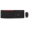 ANT WK200 Nano Wireless Keyboard and Mouse Combo, 2.4 GHz Wireless, Spill-Resistant Design, 9 Multimedia Keys, Upto1600 DPI High Precision, Advanced Optical Sensor for PC Laptops Windows Mac_Black