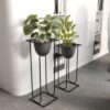 Lifelong Plant Stand for Balcony & Living Room, 15Kg Capacity, Anti-Rust Metal Pot Stand for Indoor & Outdoor Plants