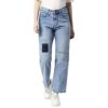 Pepe Jeans High Rise Cotton Straight Fit Women’s Jeans (Blue, 30)
