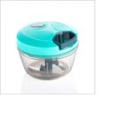 Ritu Handy Chopper with 3 Blades for Effortlessly Chopping Vegetables and Fruits for Your Kitchen – Color May Vary, Plastic, 30 Watts