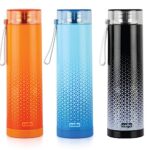 CELLO Puro Steel-X Hummer 900 | BPA Free | Leak Proof and Break Proof | Keeping Content Cold for Long | Best Usage for Office/School/College/Gym/Picnic/Home/Fridge | Set of 3, Assorted