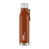 Cello Bentley Stainless Steel Flask, 800ml, Orange | 24 Hours Hot and Cold Thermoflask | Leak Proof & Screw Top Lid | Ideal for Office, Gym, Home, Kitchen, Hiking, Trekking, Travel Bottle