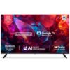BLACK+DECKER 139 cm (55 inches) A1 Series 4K Ultra HD LED Smart Google TV BXTVGU55UD2875ATIN (Black)
