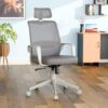 Da URBAN® Dysen Office Chair, High Back Mesh Ergonomic Home Office Desk Chair with 1 Year Warranty,Tilt Lock Mechanism (Grey)