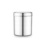 Steelcraft Premium Stainless Steel 15 22G Deep Dabba, Silver Colour – Airtight | Durable | Long-Lasting |Reliable| Spice Storage Container | Steel Jar| for Kitchen Storage| Capacity-3450ml