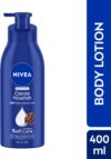 NIVEA Cocoa Nourish, Moisturizer Oil in Lotion, with Deep Moisture Serum, Cocoa Butter(400 ml)