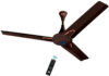 KUHL Prima A7 |65% Power Saving BLDC Ceiling Fan | BEE 5 Star rating | ISI Certified 5 Star 1200 mm 3 Blade Ceiling Fan(BLDC Motor with Remote | Espresso | Pack of 1)