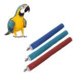 Sage Square Perch Combo of 4, 8 & 10 inches Natural Wood Rough Sand Perches | Exercise, Grinding Nail, Playstand, Training, Cage Accessories |Finches, Parrot, Budgies, Cockatiels (Pack of 3)