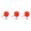 Orient Deco Plug n Play LED 0.5W All Night Worry-Free Lamp | Minimal Power Consumption Night Illuminator | 2 pin Socket Easy Plug in |BIS Approved | (Red, Pack of 3)