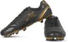 Vector X Blaze-Size- 2.0 Men’s Football Shoes|Sports and Soccer with Upper TPU/Synthetic Leather Comfortable Football Shoes |Men and Adult | Walking |Lace-Up |(Black-Gold, Size-8)