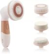 Lifelong 126 Lifelong LLM126 Electric Portable Face Cleanser Massager Massager(Brown)