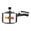Black Magnum Pro WIBPC-3 Aluminium Induction Compatible Inner Lid Pressure Cooker, 3 Litre, Silver