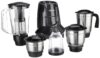 Lifelong LLMG756 750 Watt Juicer Mixer Grinder, 5 Jars for Grinding, Mixing, and Juice at home, Juicer with Fruit Filter, Chutney/Masala Storage Jar (1 Year Warranty, Black)