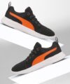 PUMA Puma Dryflex IDP Running Shoes For Men(Black, Orange , 8)