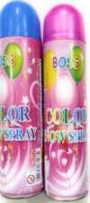 HE Products Boss Color Snow Spray 600ml Holi Color Paste Pack of 2(Pink, 300 g)