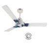 USHA Onio Kappa Beta 1200MM BLDC 5 Star Energy Efflicient, Dust & Oil Resistant Ceiling Fan (White) Pack of 1