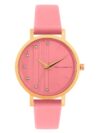French Connection Leather Analog Pink Dial Women’s Watch-Fc20-63H-R
