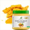 Pure Jangali Organics Herbal Kasturi Haldi (Wild Turmeric)100% Natural for Skin Treatment(100 g)