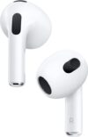Apple AirPods (3rd generation) with Lightning Charging Case Bluetooth(White, True Wireless)