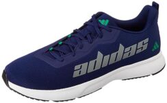 adidas Mens GlintRun M NGTSKY/DOVGRY/Green Running Shoe – 8 UK (IQ8995)