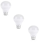 Panasonic Base B22 15-Watt LED Bulb (Pack of 3, Cool Day Light, White)