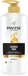 PANTENE Hair Science Luscious Thick Shampoo with Vitamin C(650 ml)