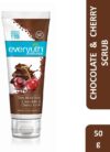 Everyuth Naturals Tan Removal Chocolate & Cherry Scrub|D tan, Detoxify & Cleanse|Paraben Free Scrub(50 g)