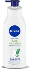 NIVEA Aloe Hydration, Moisturizer Lotion, with Deep Moisture Serum, Natural Aloe Vera(400 ml)