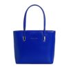 Lino Perros Women’s leatherette Deep Blue Tote Bag