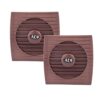 ACO® Ventilating Exhaust Fan 10AP for Home, Bathroom and Kitchen | 100mm | 100% Copper Motor (Brown) : Pack of 2