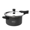Pigeon Aluminium Hard Anodised Induction Base Pressure Cooker Outer Lid (Black, 5 L)
