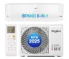 Whirlpool 2.0 Ton 3 Star, Supremecool Inverter Split AC (SUPREMECOOL 20T 3S INV EXP S5N3PB0, Copper, Convertible 4-in-1 Cooling Mode, HD Filter White)
