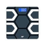 ANT Flora Fit Weight Machine for Body Weight Digital Bathroom Scale for Human body Weight measurement with Wide LCD Display Thick Tampered Glass for Home & Gym with 30 Months Warranty