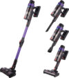 KENT Zoom Turbo Vacuum Cleaner 11614b Cordless Vacuum Cleaner with Swappable Battery(Black, Purple)