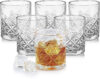 cello (Pack of 6) Classix Tumblers | Dishwasher Safe | Used to Serve Water, Juice, and Beverages | Glass Set Whisky Glass(325 ml, Glass, Clear)