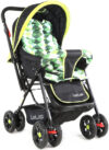 LuvLap Sunshine Baby Stroller – Green Checks Stroller(3, Green)
