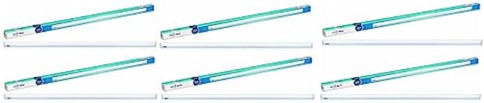 wipro Garnet 20-Watt LED Batten (Pack of 4, Cool Day Light) 20W LED Cool Day Light Led Tubelight, Pack of 2, (D532065_2)