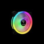 Gamdias Aeolus M2 1201 120mm RGB Case Fan with Controller – High Performance & Quiet Cooling