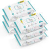R for Rabbit Feather Aqua Baby Wipes Enriched with Vitamin E (Pack of 78 x 6)(468 Wipes)