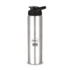 Pigeon Stainless Steel Inox Hydra 750 Drinking Water Bottle 700 ml – Silver (Pack of 1)