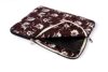 The Furnishing Tree Laptop Sleeve Case Pouch Zippered Cover for 8 inch Laptop Waterproof Polyester Fabric Floral Pattern