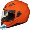 STUDDS SHIFTER FULL FACE Motorbike Helmet(Glossy Orange)