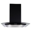 Elica 60 cm 1100 m3/HR Chimney (Escg BF 60 NERO, 1 Baffle Filter, Black)
