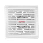 Hindware Zorio Ax Arc 150mm Exhaust Fan with Low Noise, Powerful Suction and High Speed, For Kitchen or Bathroom With Overload Protection For Odourless, Clean and Fresh Air (White)